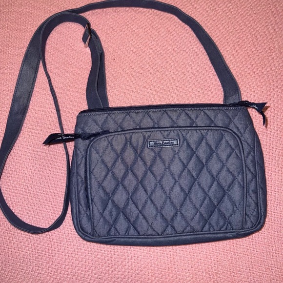 Vera Bradley Handbags - Vera Bradley quilted Denim crossbody